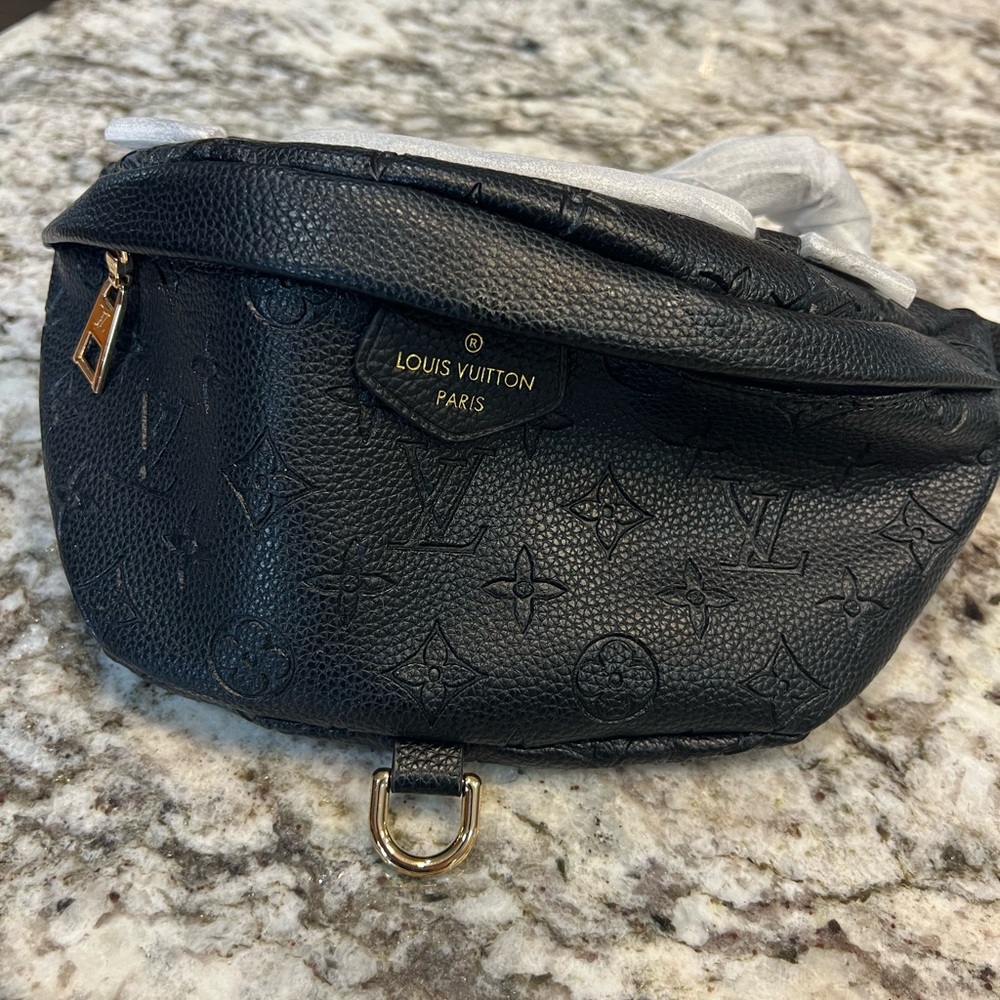 Louis Vuitton Black Monogram Crossbody Bag